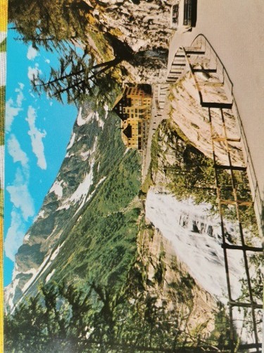 Cartolina vintage val formazza - cartolina,
