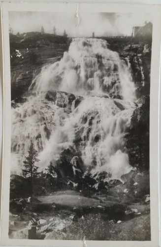 Cartolina val formazza cascata - cartolina,