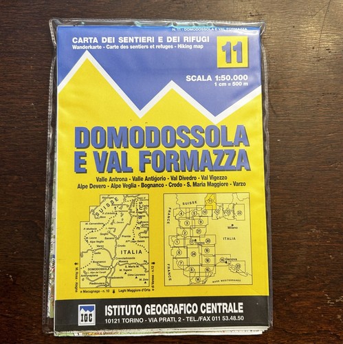 Mappa escursionistica alpi - mappa,