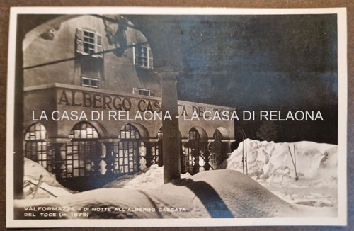 Cartolina valformazza albergo - cartolina,